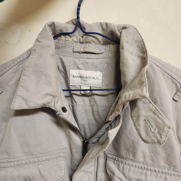 Banana Republic Full Zip Collared Casual Jacket - Picture 2 of 5